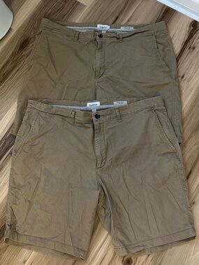 Goodfellow & Co Tan Cargo Shorts men’s size 40 bundle lot of 2